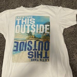 Let’s take this outside Beach shirt